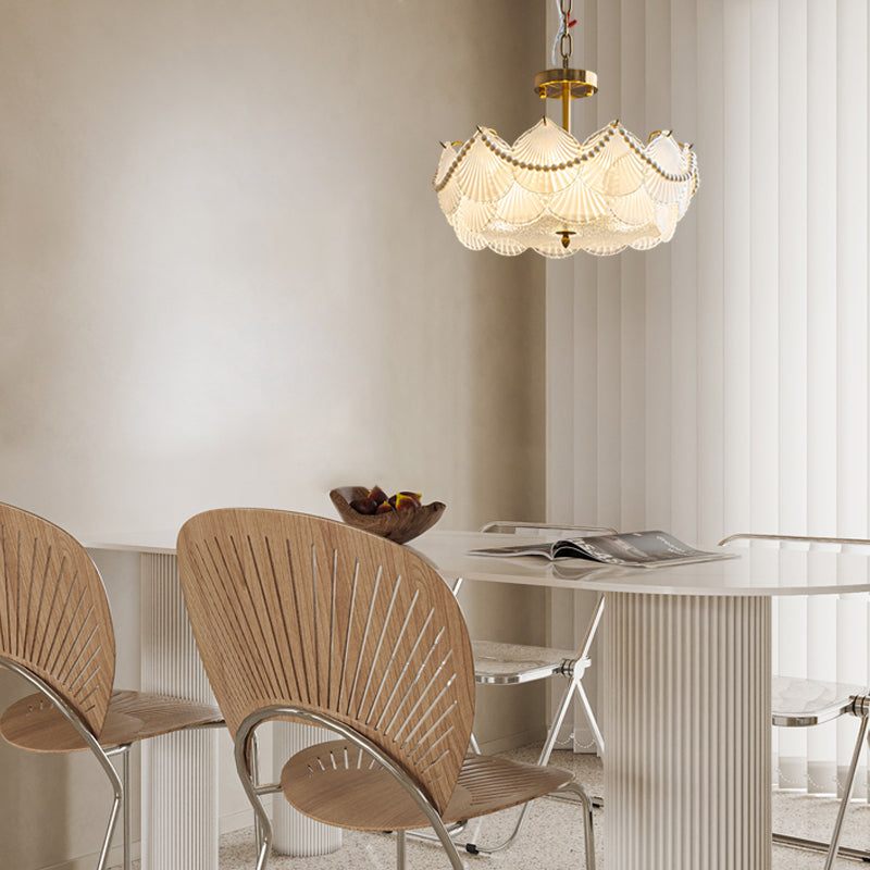 Round Seashells French Style Chandelier Li002590