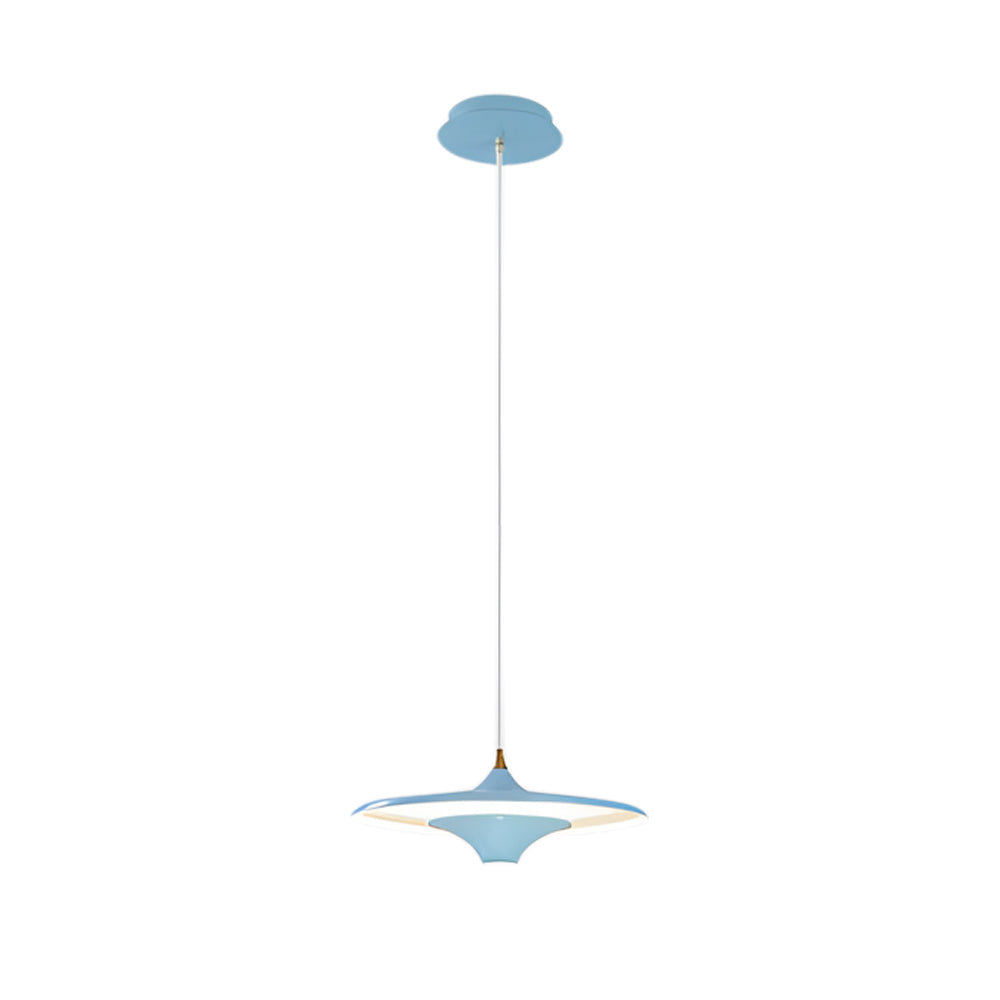 13 8 1 Light Round Ufo Pendant Lights Led Metal Hanging Lighting Small Spaceship Pendant Lamp For Bar