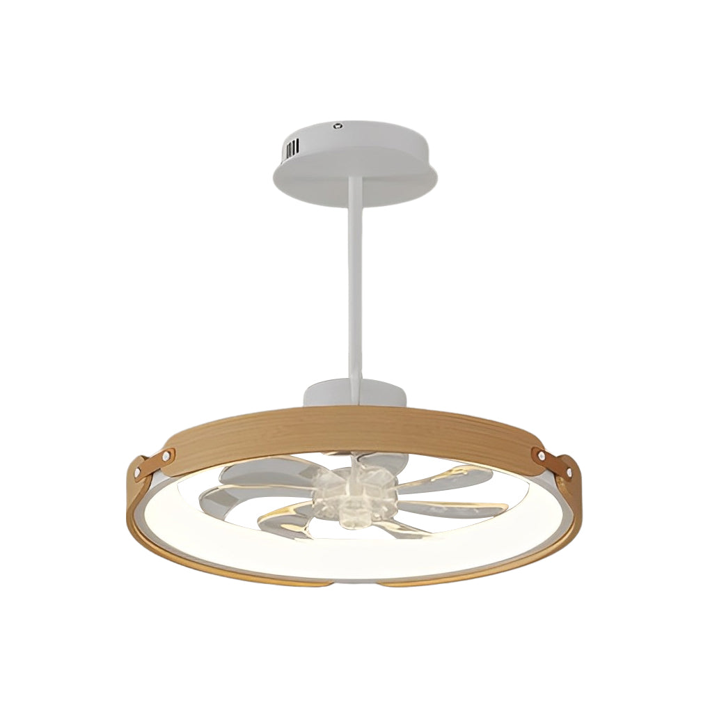 Round Led Bladeless Ceiling Fan Li002497