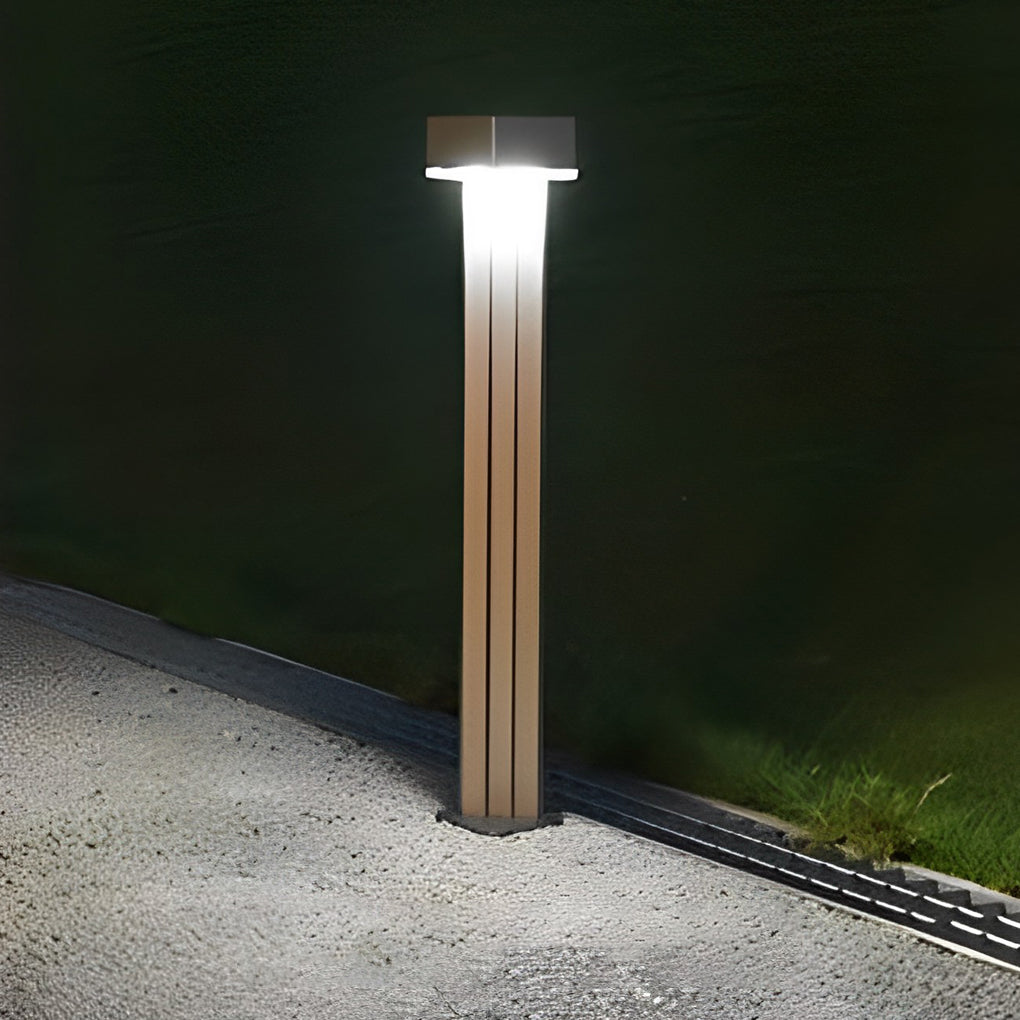 Waterproof Led Solar Powered Lawn Light Ha083342