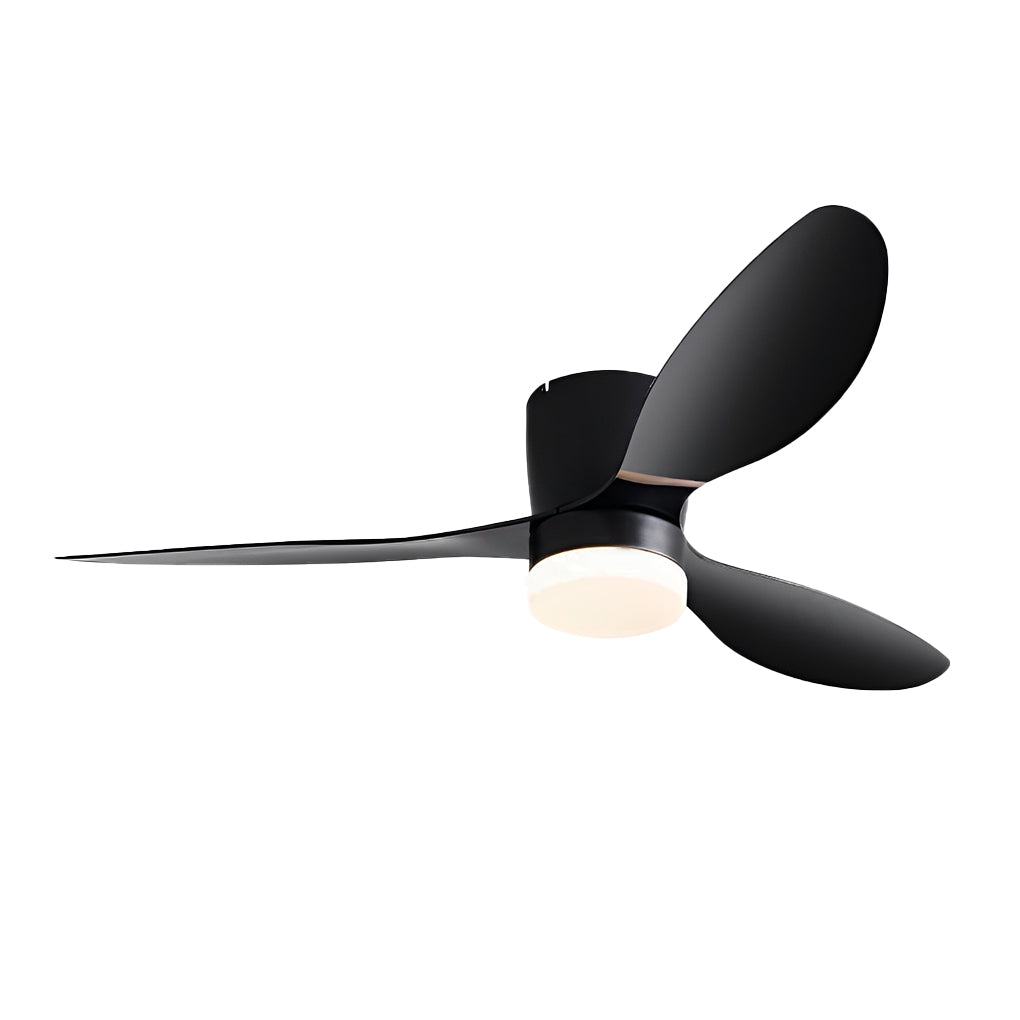 3 Blades Mute Led Ceiling Fan Lamp Ha091731