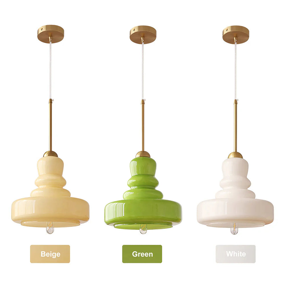 French Colorful Gourd Chandelier