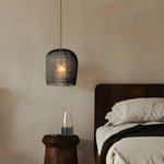 Simple Iron Woven Wabi Sabi Zen Lanterns Japanese Style Chandelier