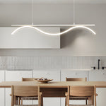 Linear Wave Design Led 1 Light Island Light 47 L