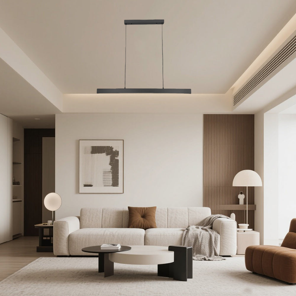 Modern Minimalist Long Strip Chandelier