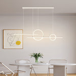 Long Strip Led Pendant Light Ha082375