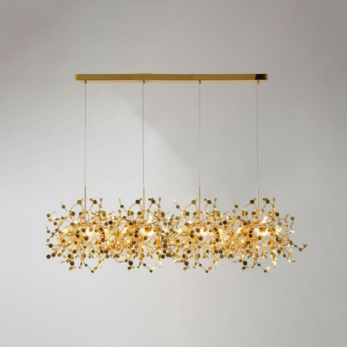 Luminex Modern Cloud Pendant Light – Designer Stainless Steel Chandelier