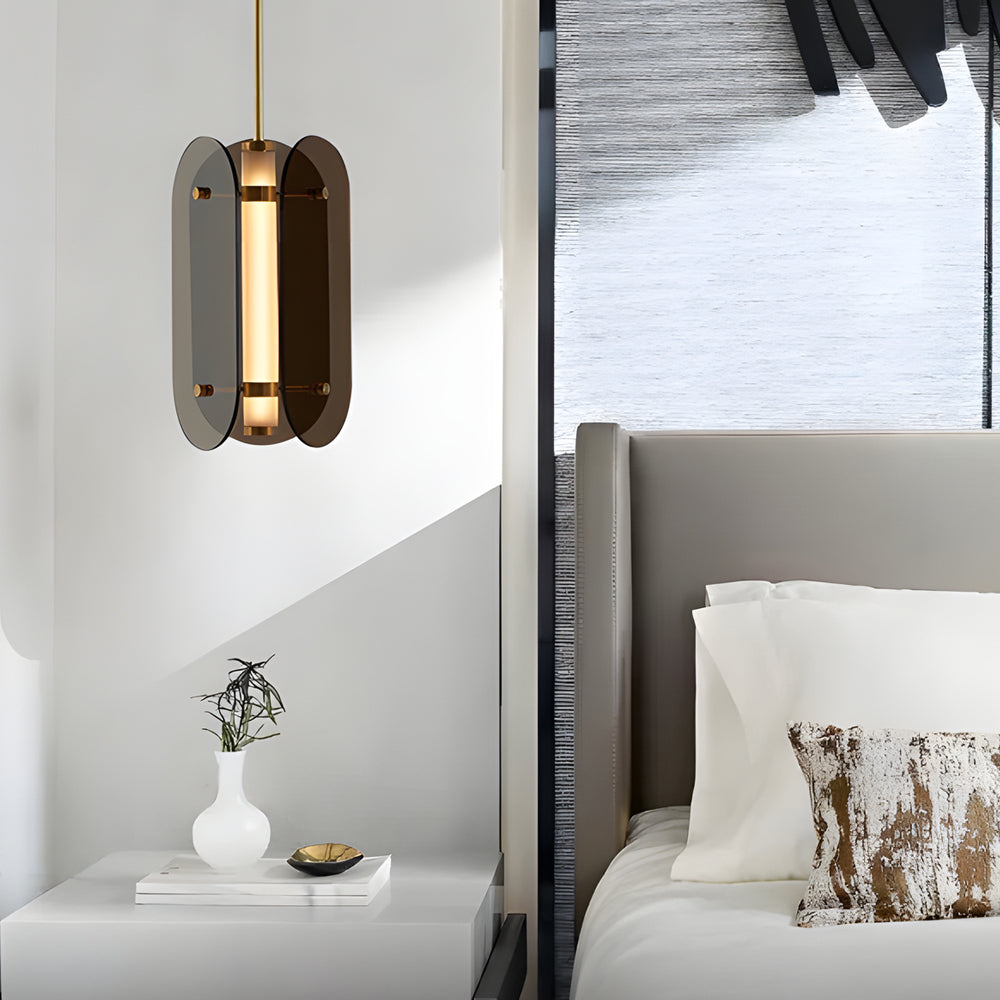 Long Round Luxury Small Pendant Light Li002714