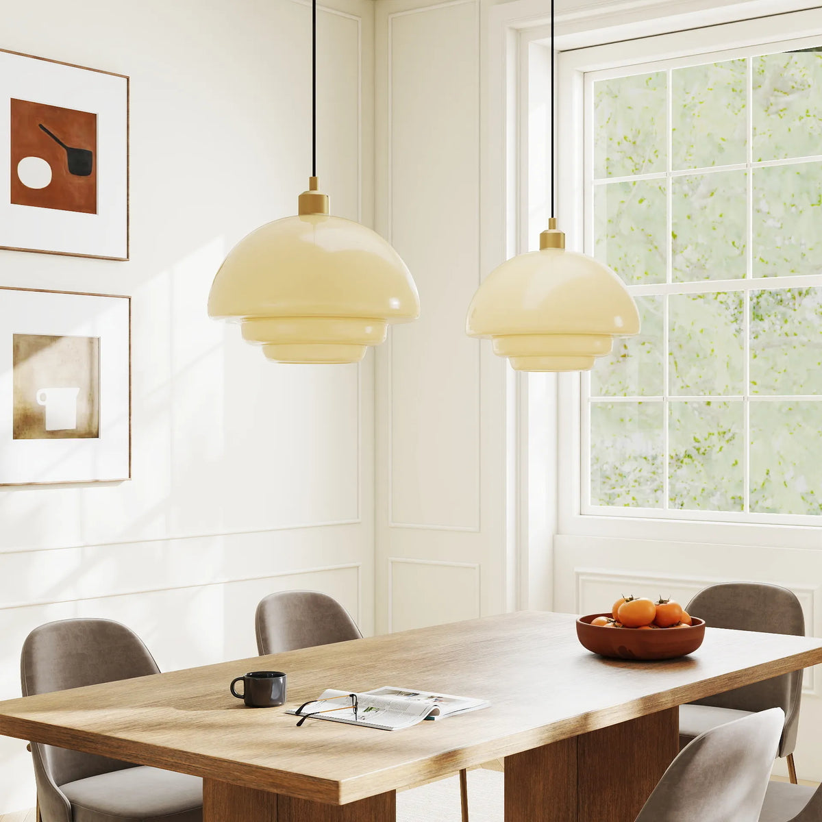 Nordic Modern Simple Glass Pendant Light