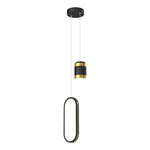 Creative Starry Projection Ring 3 Step Dimming Modern Led Pendant Lights