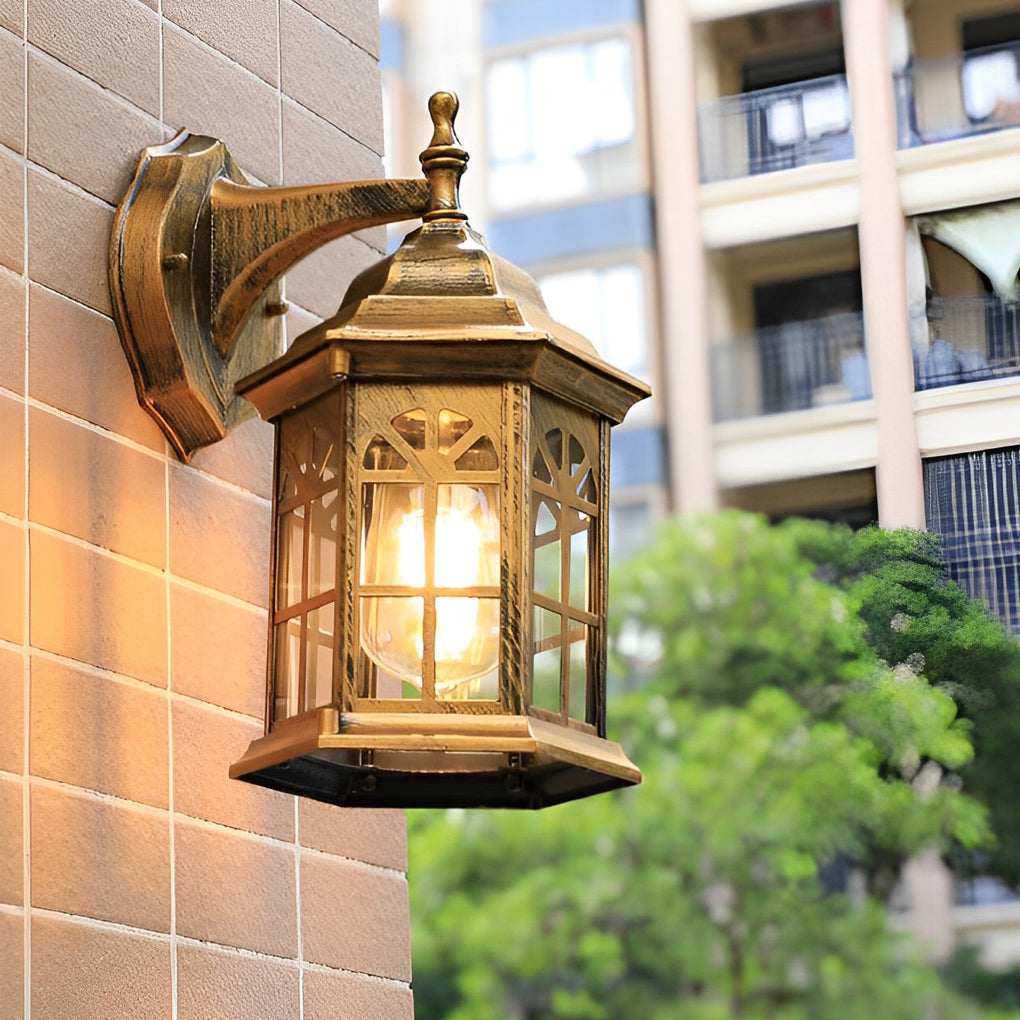 Waterproof European Style Outdoor Wall Light Ha088442