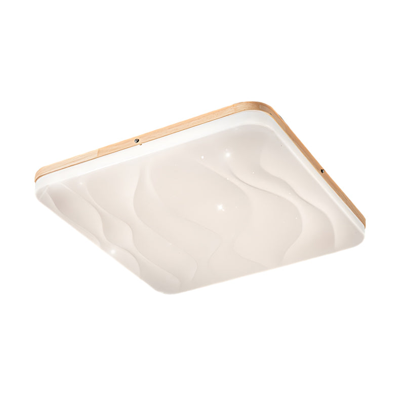 Wood Modern Led Ceiling Light Li002617