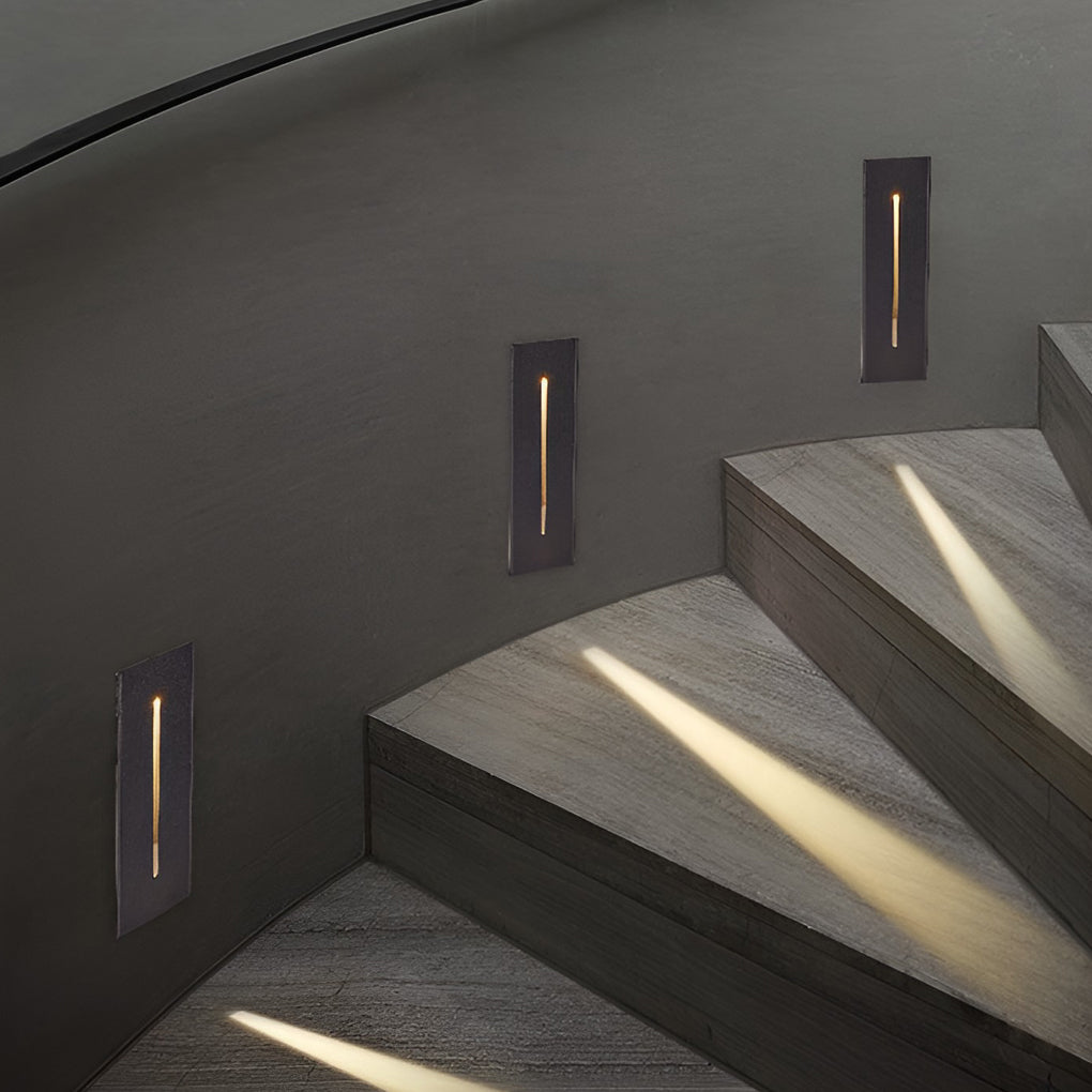Industrial Rectangle 3W Led Ip65 Waterproof Embedded Stair Wall Lights