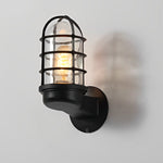 Retro Cage Shape Outdoor Wall Lamp Ha077313