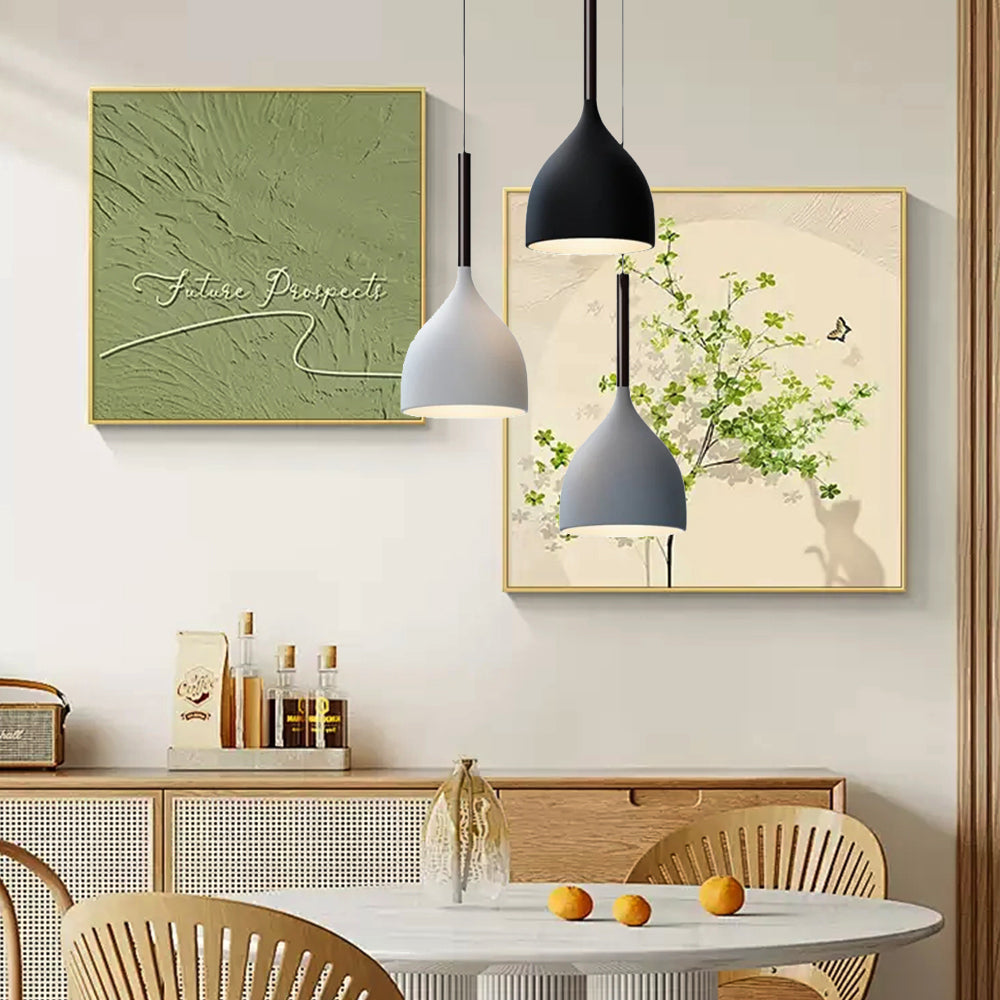 Baking Paint Iron Pendant Light