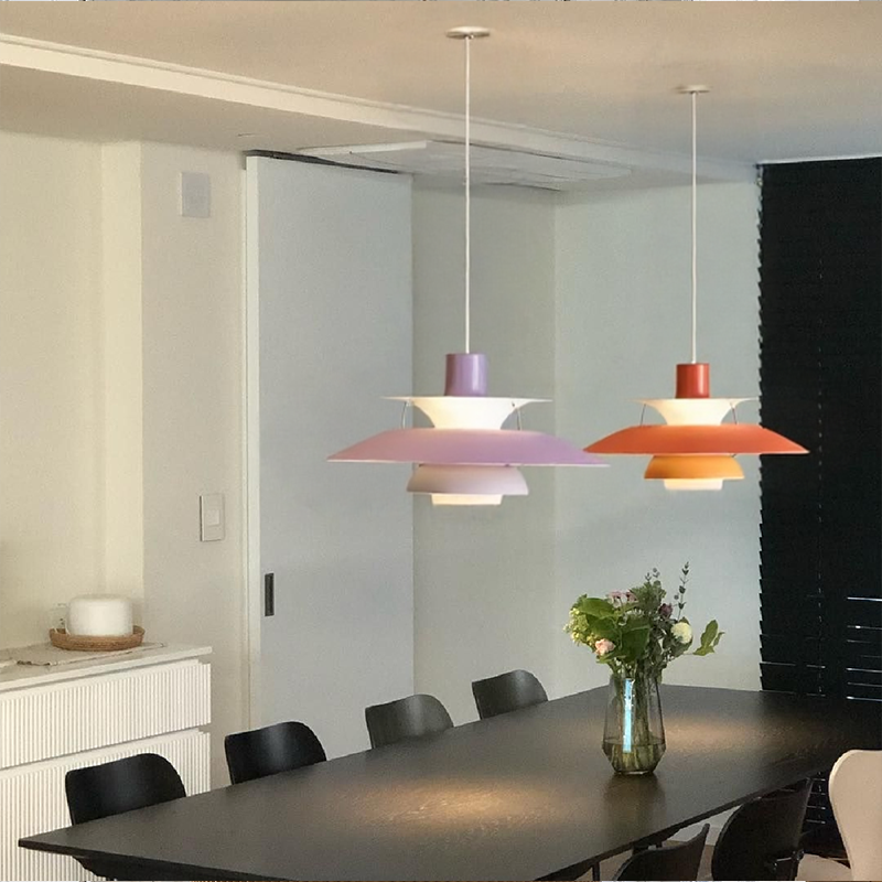 Multilayer Metal Pendant Light