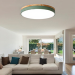 Chic Wood Flush Mount Ceiling Light