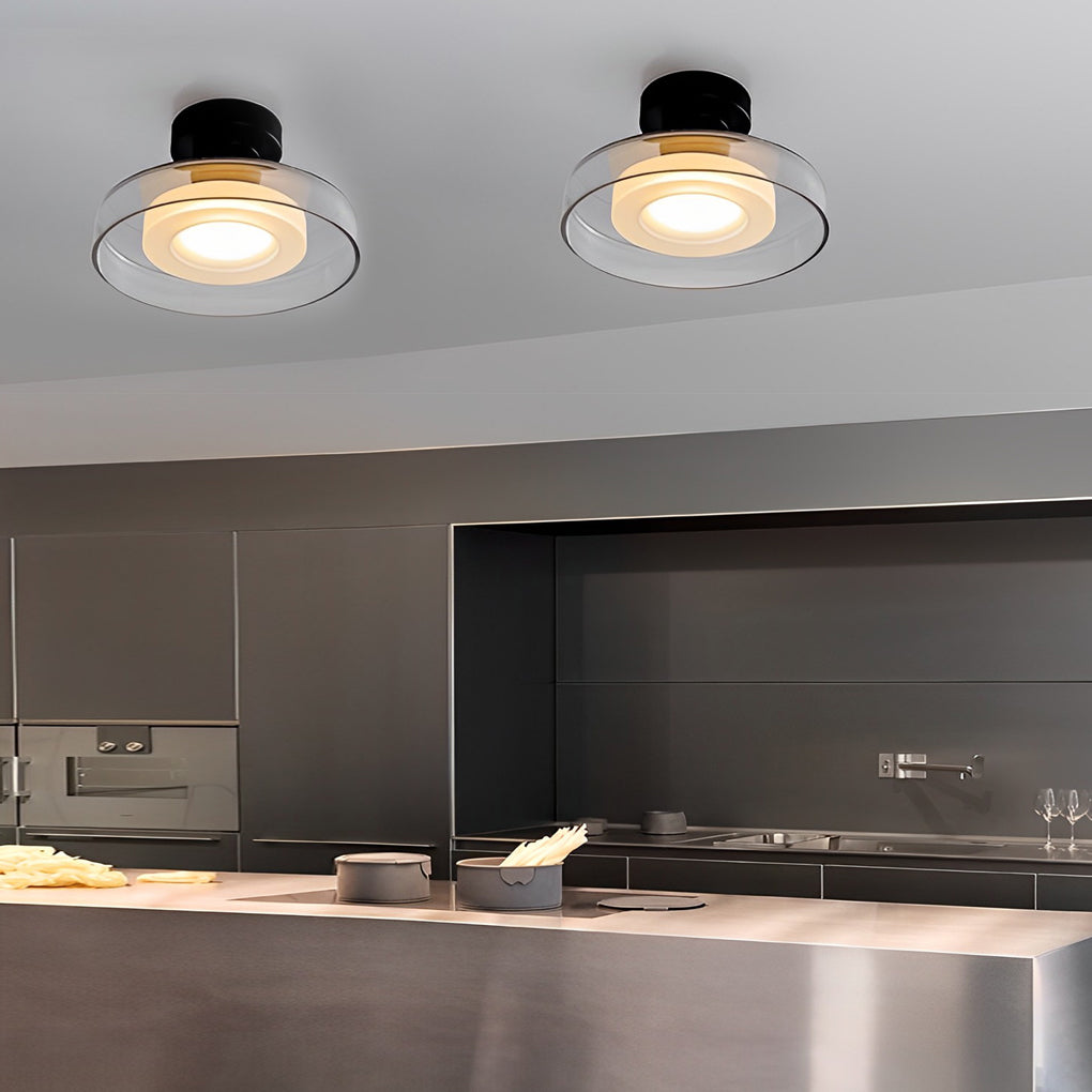Round Glass Led Wall Lamp Li002209