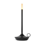 Cordless Portable Candle Wick Led Minimalist Table Lamp