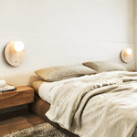 Yellow Travertine Wall Lights Fixture Ha098903