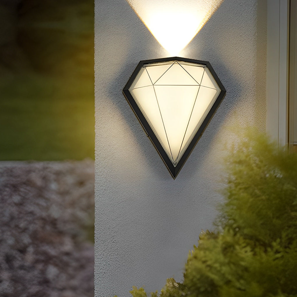 Creative Geometric Black Modern Wall Lamp Li002181