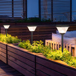 27 6 Inch H Black Solar Outdoor Pathway Light