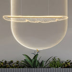Acrylic Leaf Led Modern Chandelier Li002712