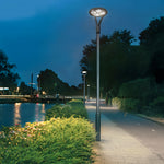 Round Waterproof Led Single Two Arm Post Top Light