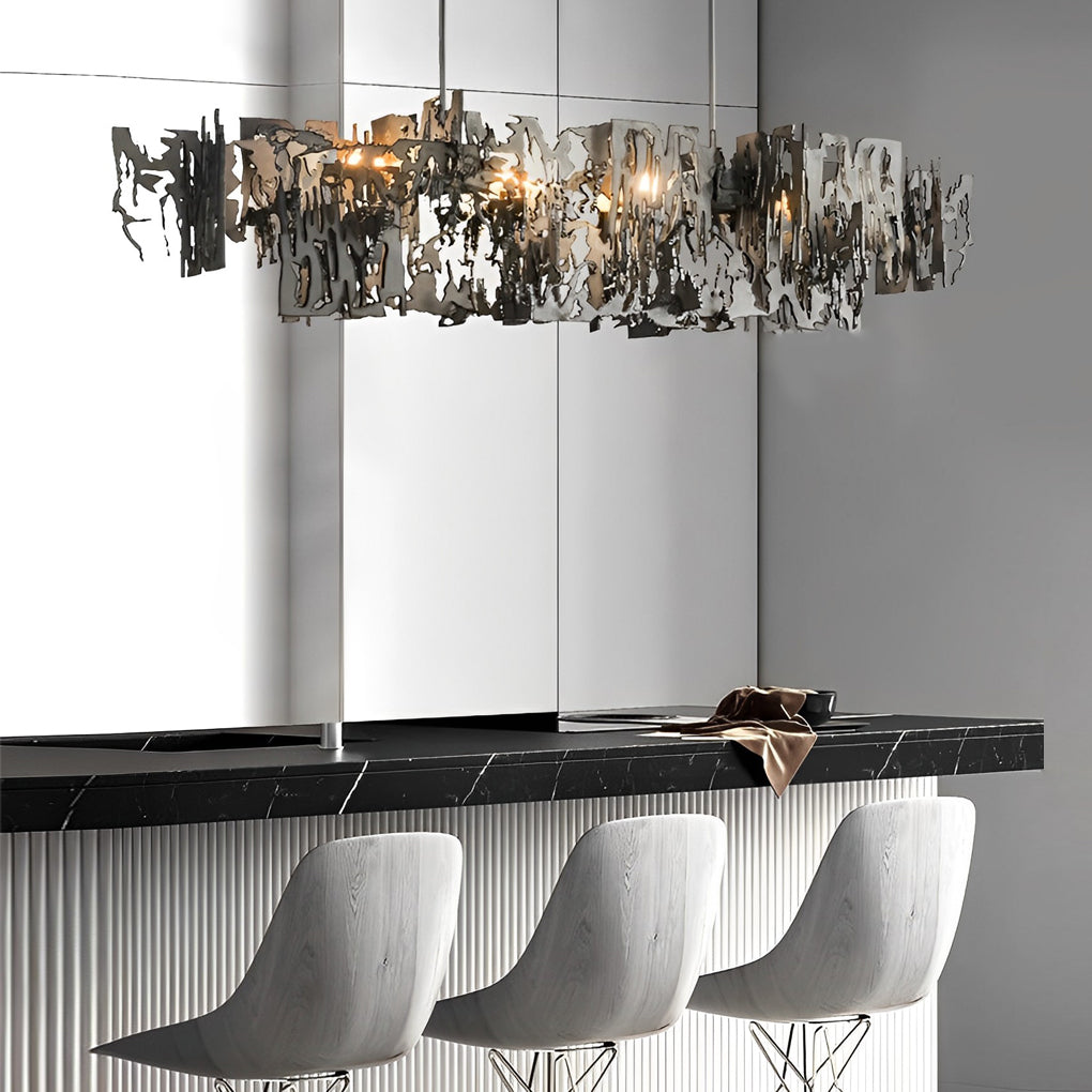 Led Post Modern Dining Room Chandelier Ha098601
