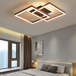 Square Overlapping Ceiling Light Fixture Ha077621