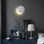 Aurelia 360° Rotating LED Wall Sconce in Matte Black or White