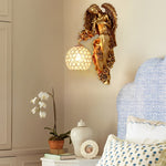 Antique Angel European Style Wall Lamp Ha092196