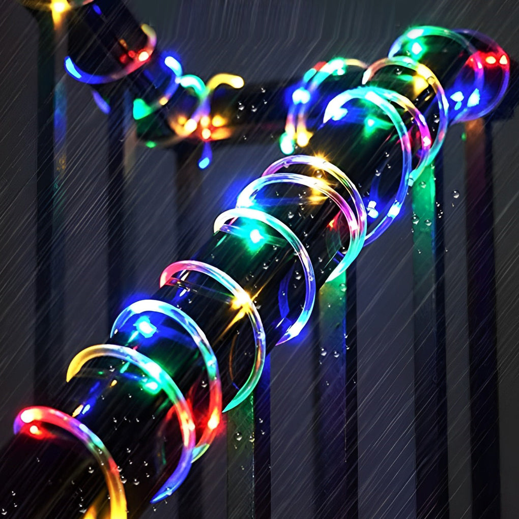 Multi Color Solar Strip Lights Ha077819