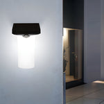 Modern Led Black Outdoor Solar Wall Lights With Motion Sensor