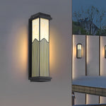Solar Powered Outdoor Wall Lights With Remote Ha091049