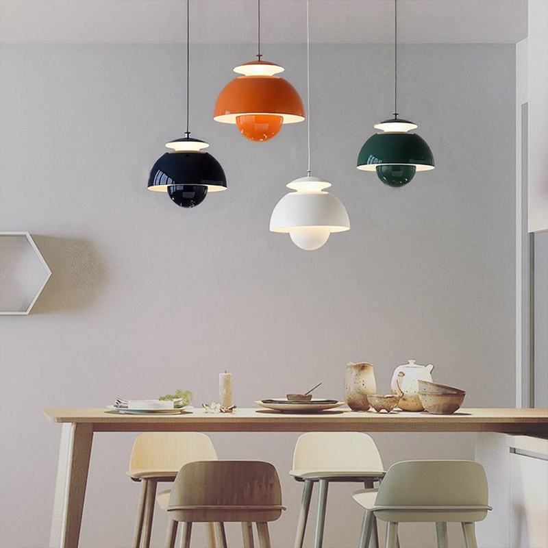 Nordic Retro Bud Pendant Light