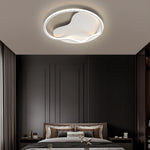Round Minimalist 3 Step Dimming Led Dimmable White Modern Ceiling Lights
