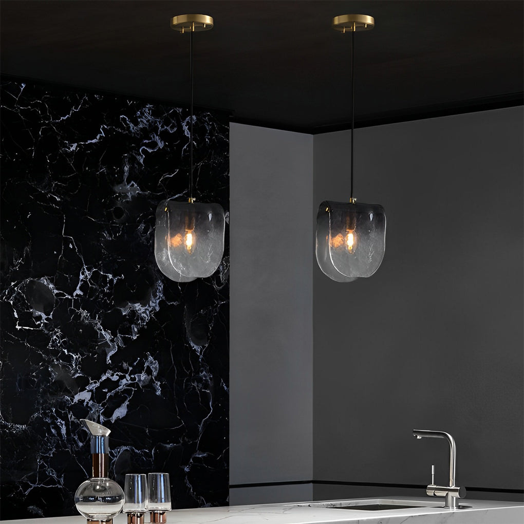 Gradient Glass Pendant Light Ha088346