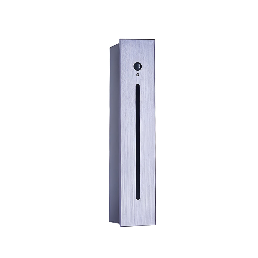 Vertical Motion Sensor Led Stair Light Wall Recessed Contemporary Lighting For Indoor And Outdoor Steps