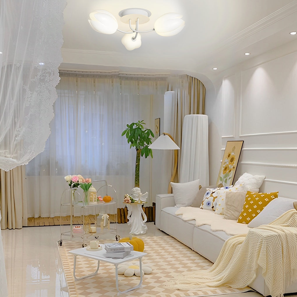 Tulips Flowers Chandelier Ha084567