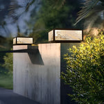 Modern Outdoor Solar Fence Post Light Ha080597