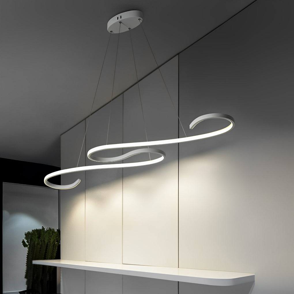 Wavy Lines Pendant Light Ha081690