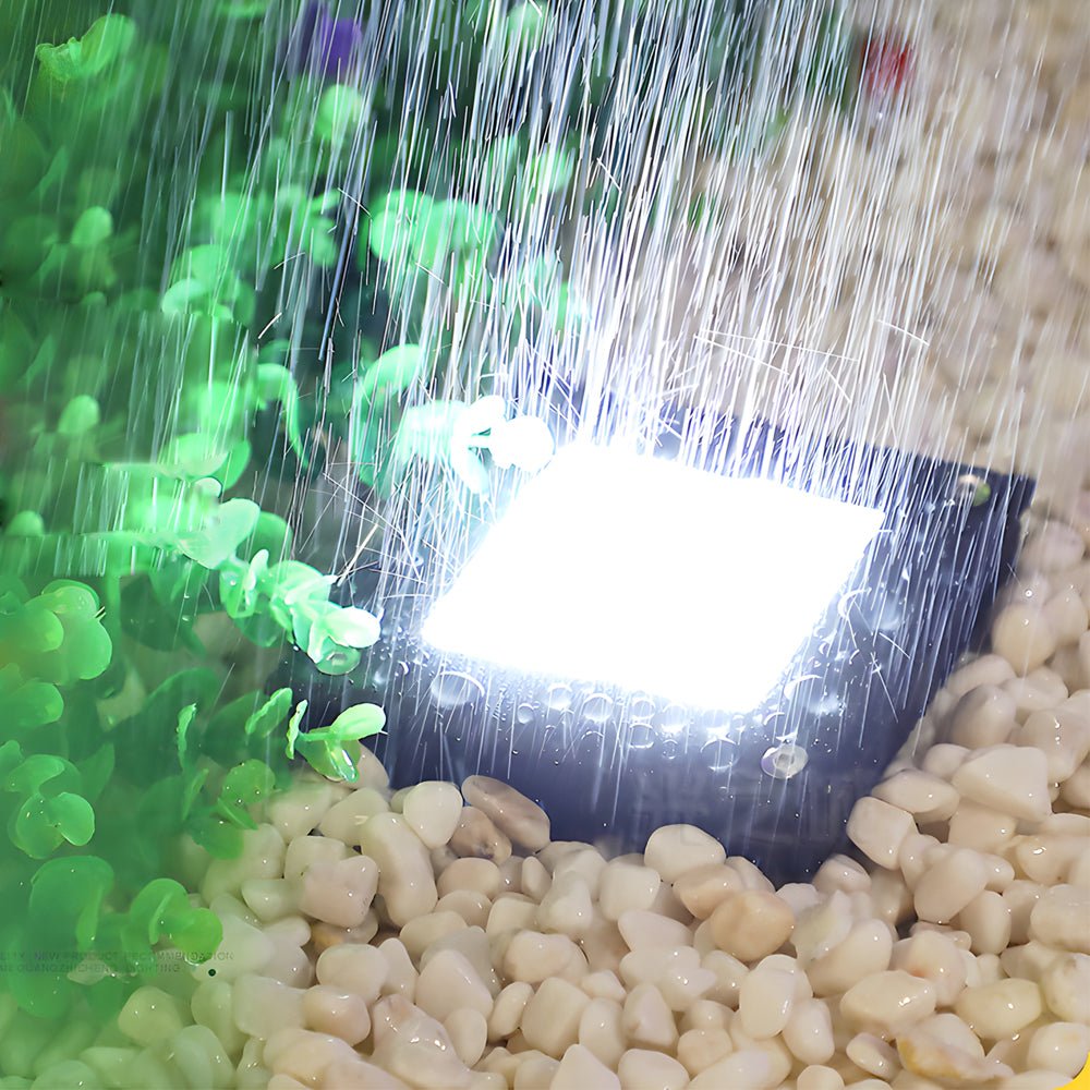 Modern Square LED In-Ground Well Lights for Pathways and Steps