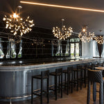 Rose Gold Glow Chandelier