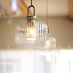 Modern Simple Clear Light Stripe Led Chandelier