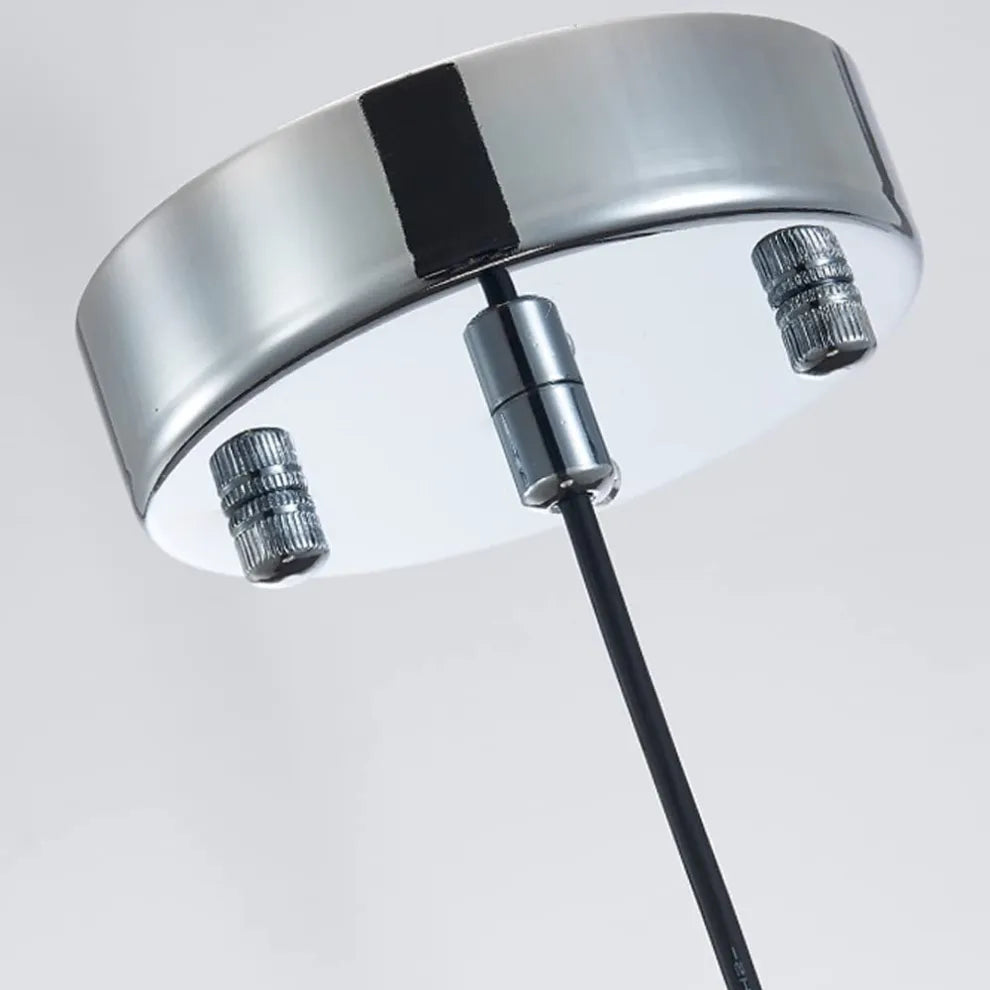 Retro Orange Bauhaus Pendant Lamp