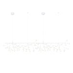 Firefly Linear LED Chandelier – Modern Acrylic Pendant Light for Dining & Living Spaces