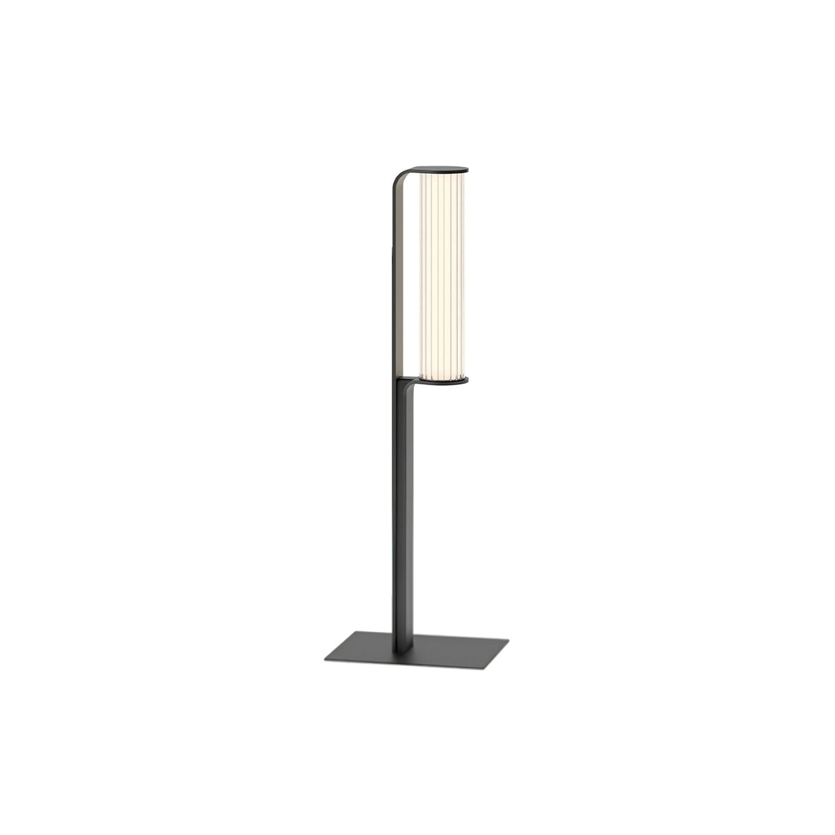 Lumo Arc Duo Outdoor Post Lamp – Modern LED Garden Lighting