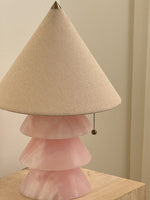 Pyralis Onyx Table Lamp – Sculptural Natural Stone Illumination