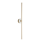 Zylaro Stone Wall Light – Brushed Brass & Marble LED Sconce